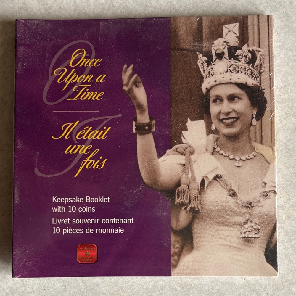 Once Upon a Time Keepsake Booklet 2002 with 10 50-cent Coins